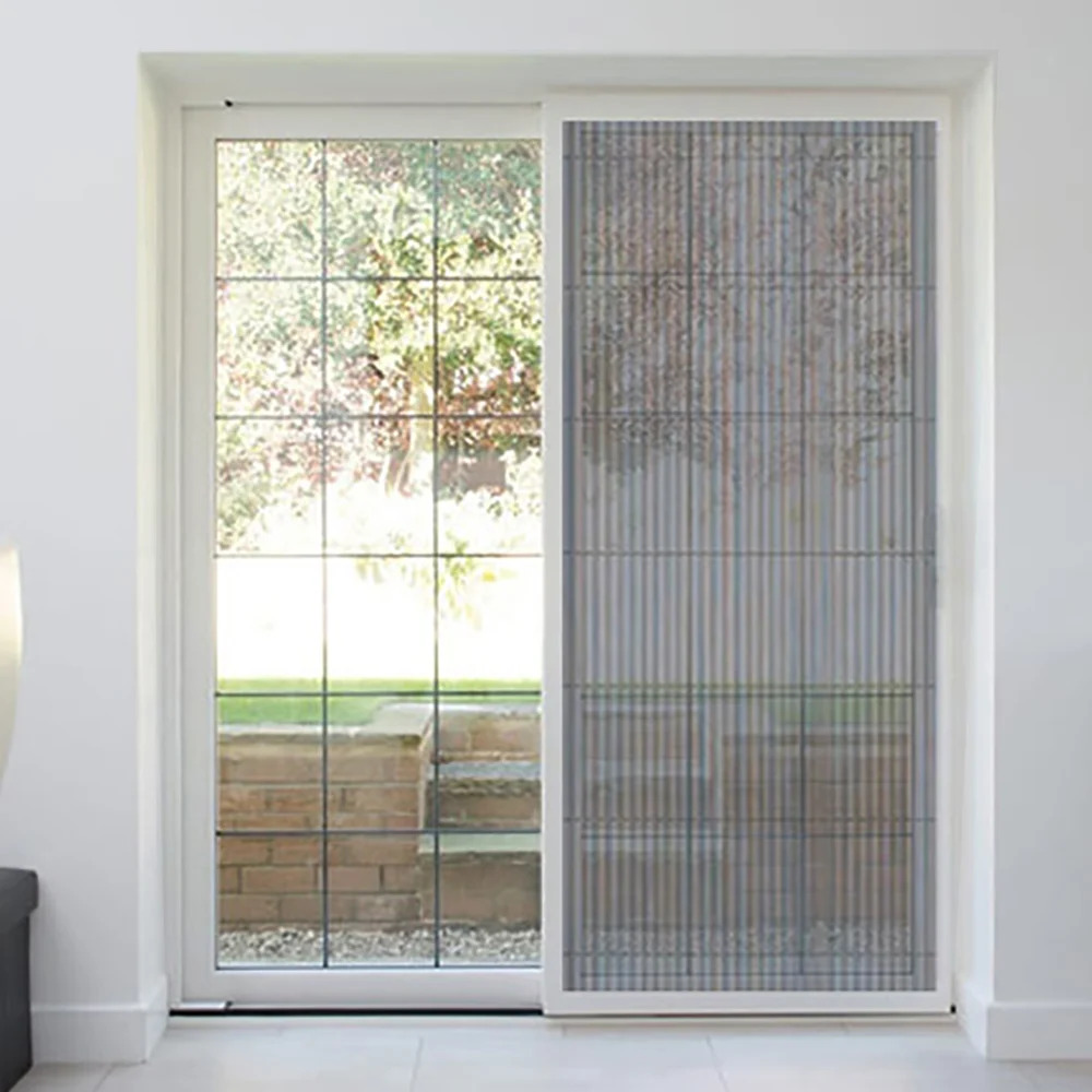 Pleated mesh